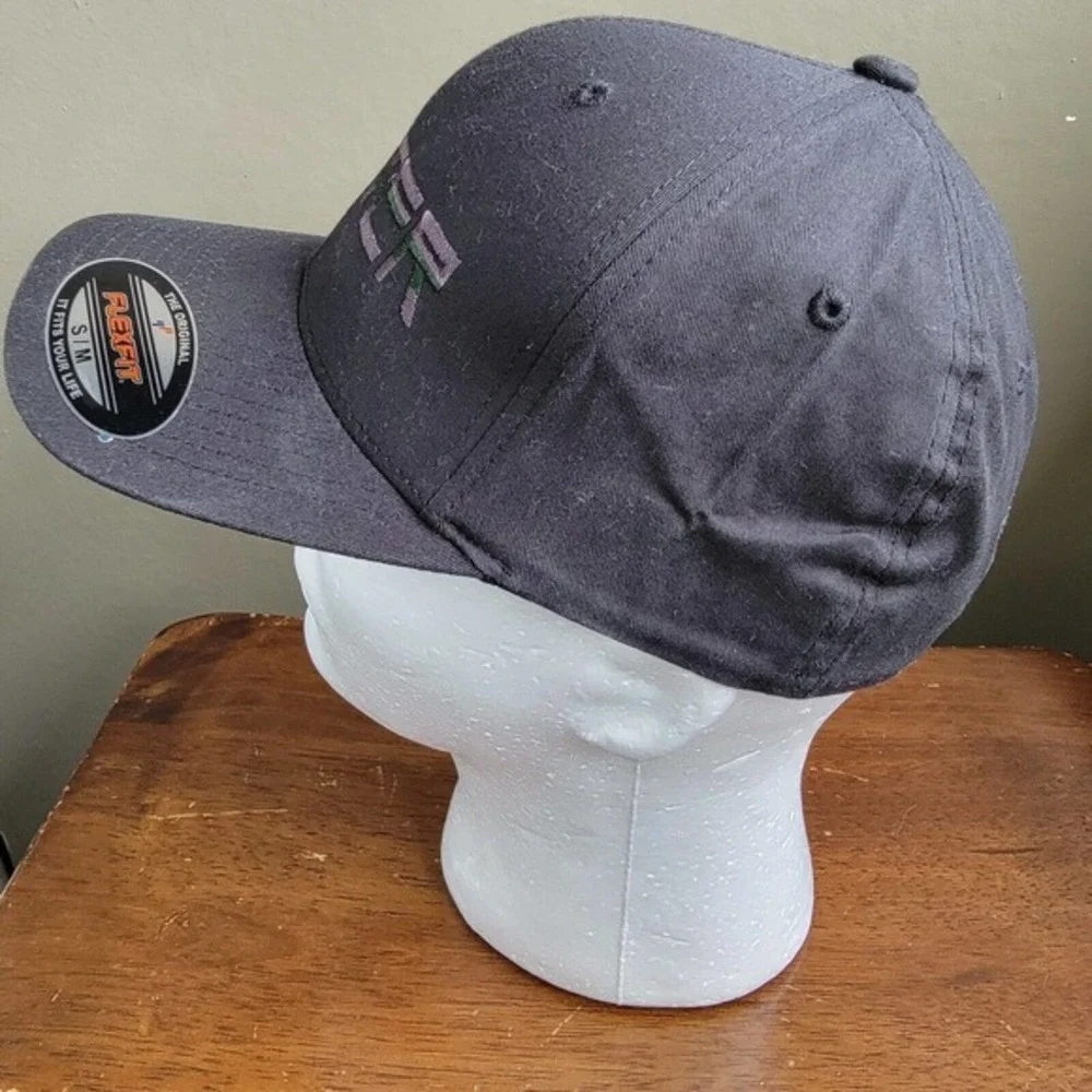 IMATTER Thin‎ Green Line Flexfit USA Flag Tactical Cap Military Support Size S/M